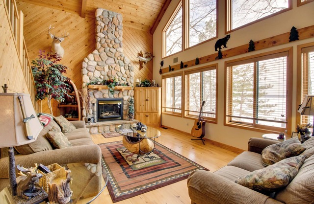 Waubun Lake Cabin w/ Private Dock + Fire Pit!