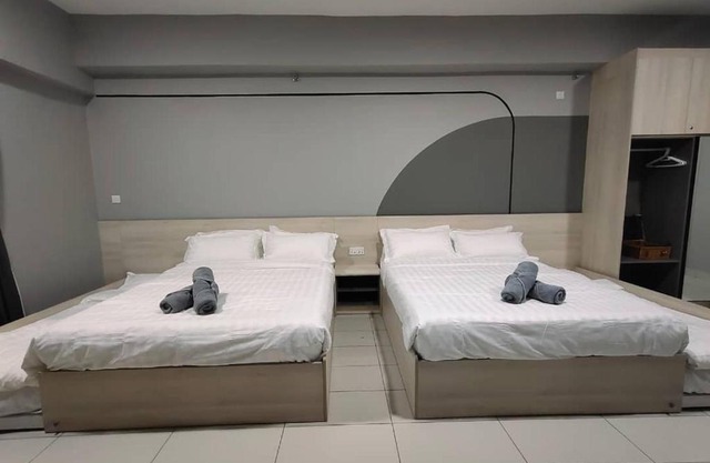 We Stay Studio Room Aeropod Near Airport,KKCity,TgAru Beach-6Pax