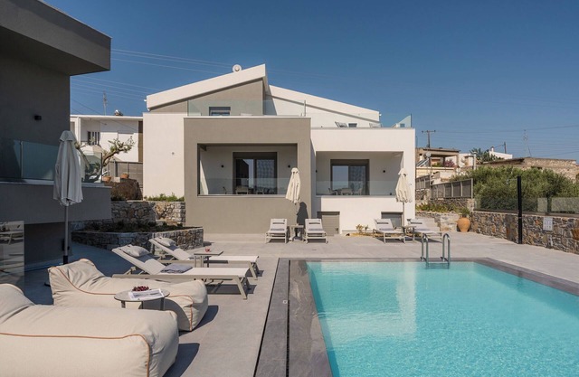 Welcome to our new villa ''Olive'' which offers magnificent views and beauty.