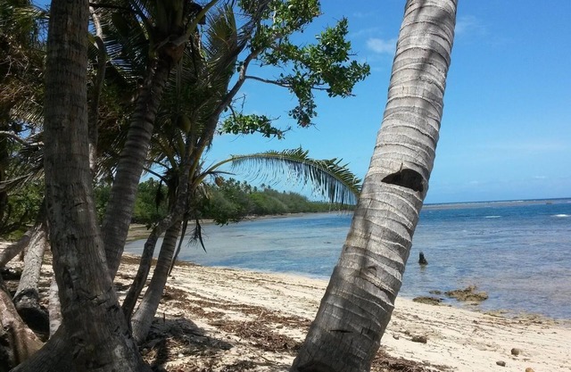 Bienvenido a los Breakers en la laguna de Maravu.