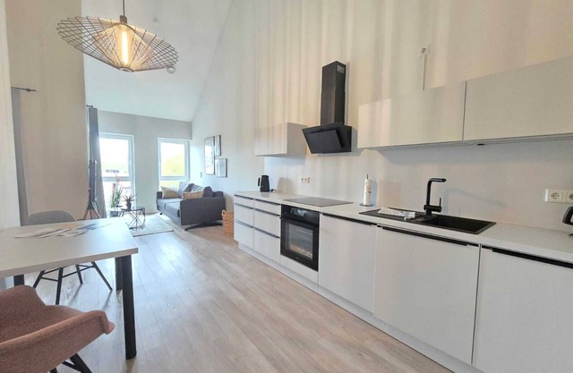 Welcome to the exclusive Teefabrik vacation apartment in the center of Norden