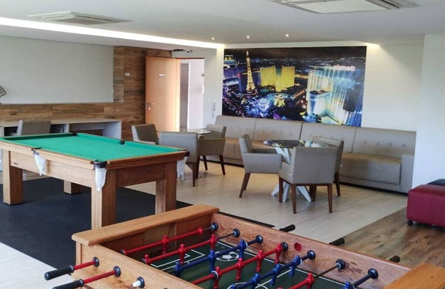 Well-located apartment with full leisure area.