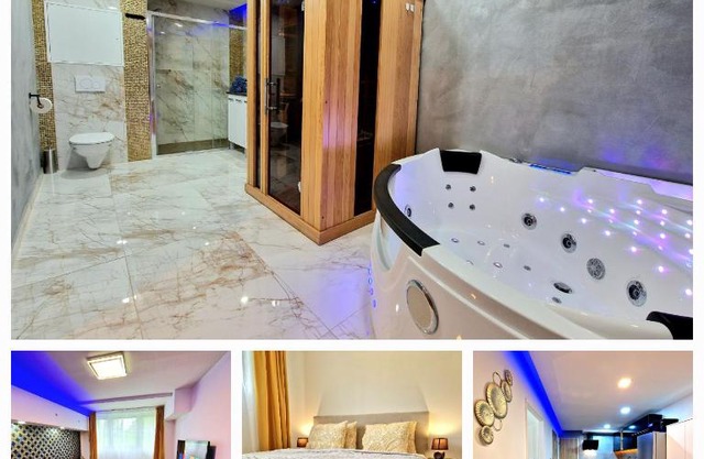 Wellness Gold apartment with Private SAUNA & JACUZZI