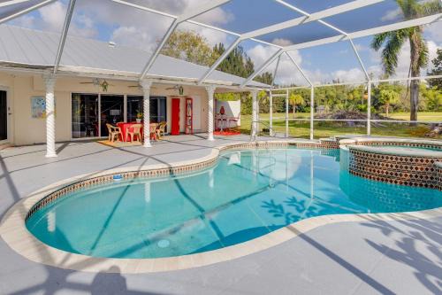 West Palm Beach Rental with Private Pool and Patio!