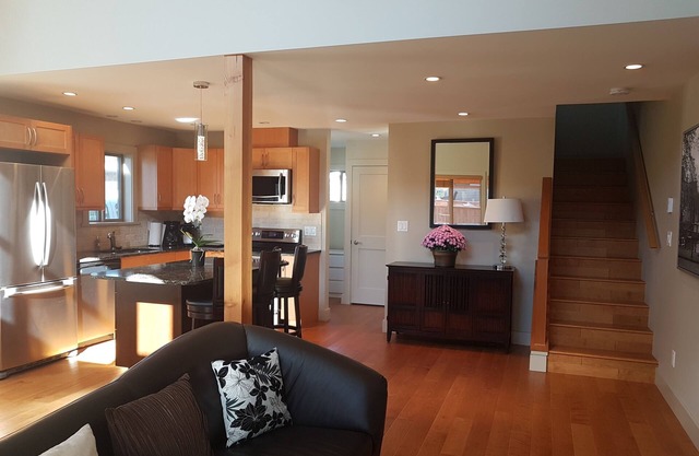 Central Lonsdale 2 story Modern Coach House