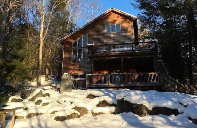 Whimsical Lakefront Chalet