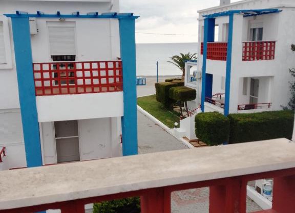 White house on the Beach
