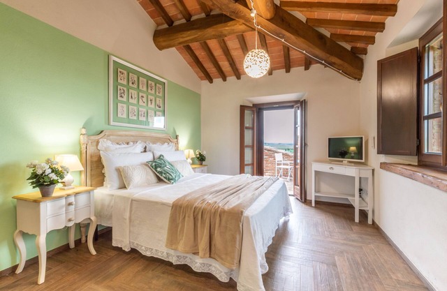 "White Lily overlooking Siena"