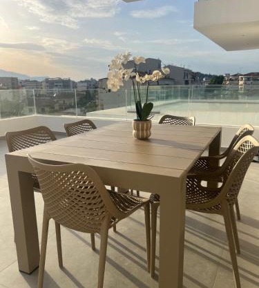 White luxury apartment