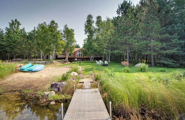 White Swan Lake Home Near Hiking & Snowmobiling!