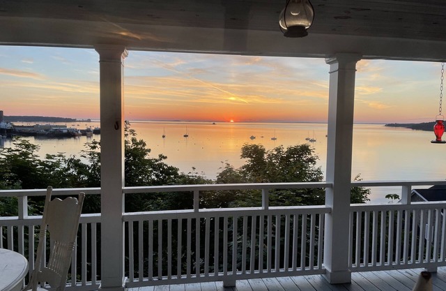 Wide ocean views from almost every room.