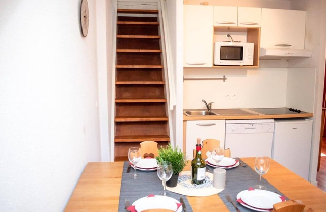 Wifi, 1.o piso, piscina, balcón, tv, local para esquís, 45m², Saint Lary Soulan
