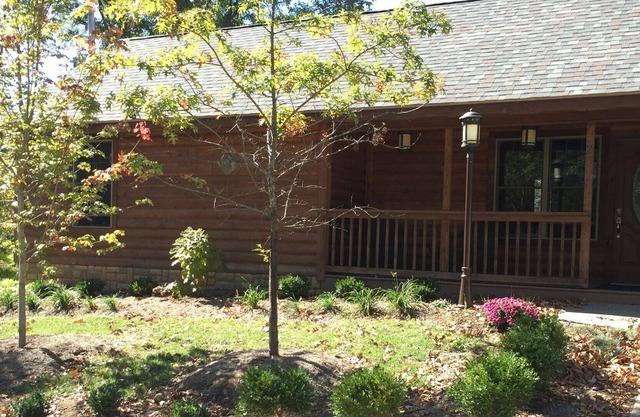 Cabina del sendero del vino, 2015 construido, Carbondale, sur de IL - Giant City State Park