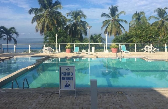 con playa privada, piscina todo un paraíso