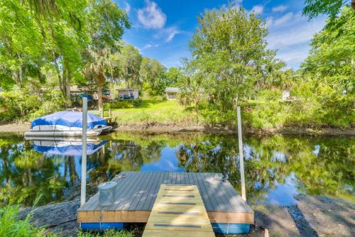 Withlacoochee River Rental with Dock Access!