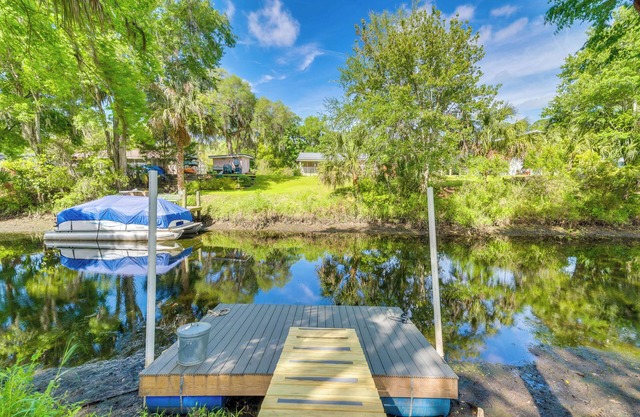 Withlacoochee River Rental w/ Dock Access!