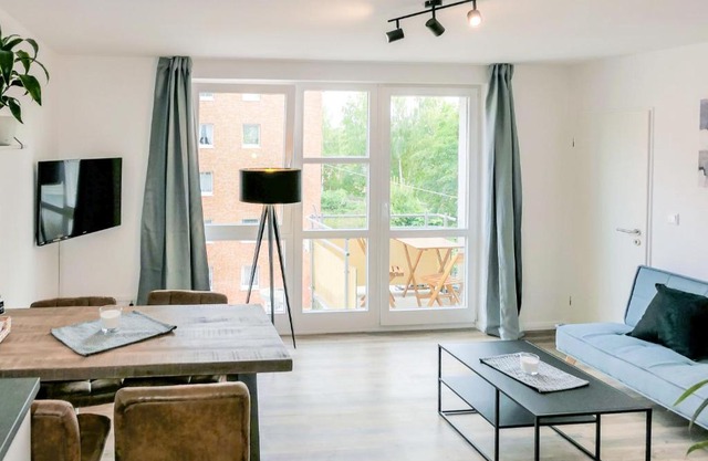 Wohlfühlwohnung im Zentrum mit 24-7 Self Check-In, WLAN & Smart TV