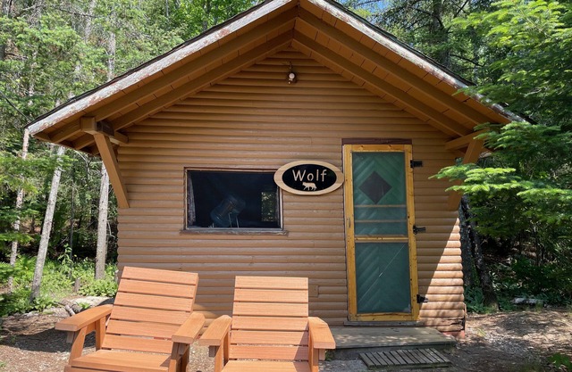 Cabina de lobo en Wilderness Wind, Ely, MN