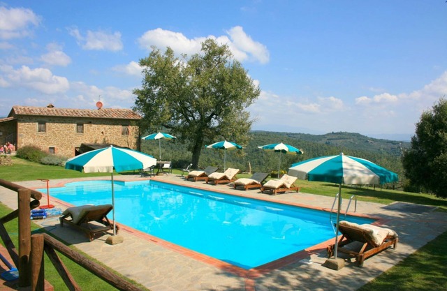 Estupenda casa de vacaciones privada con WIFI, piscina privada, TV, aparcamiento, cerca de Arezzo