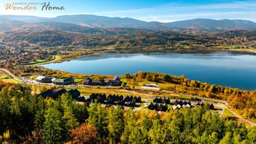 Wonder Hill - bajkowy widok na góry i zalew, dostęp do basenów i jacuzzi