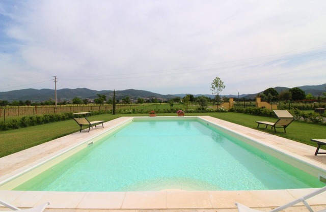 Preciosa casa de vacaciones privada con piscina privada, A/C, WIFI, TV, balcón, cerca de Cortona