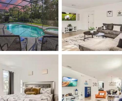Wonderful 4bd House Private Pool & Near Disney