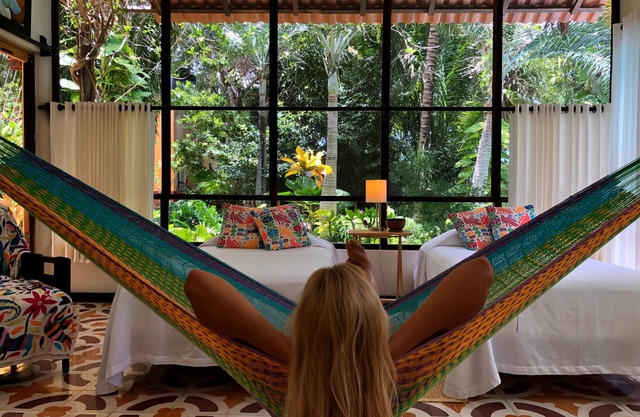WonderfulCozy BungalowStudio ubicado en la Selva de Cancún a 7km del aeropuerto