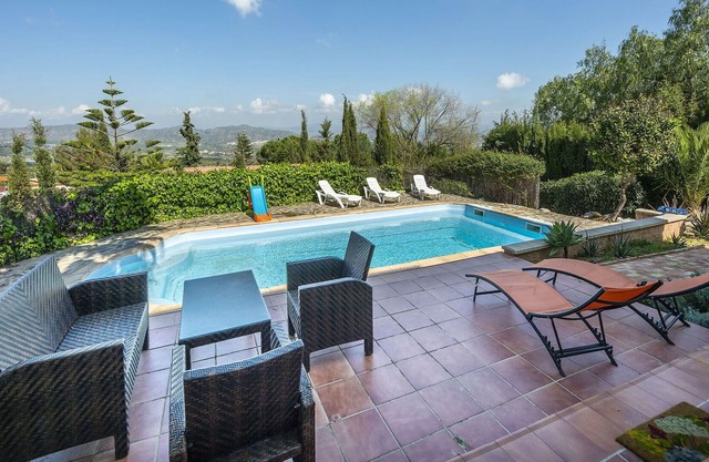 Casa de vacaciones privada con piscina privada, WIFI, A/C, TV, terraza, vista panorámica