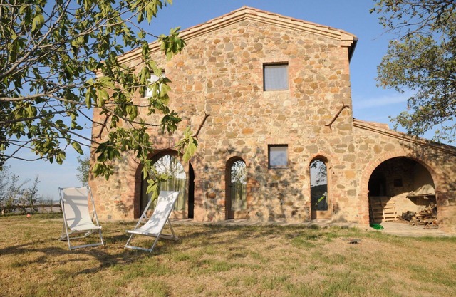 Casa de vacaciones privada con piscina privada, A/C, WIFI, vista panorámica, cerca de Montalcino