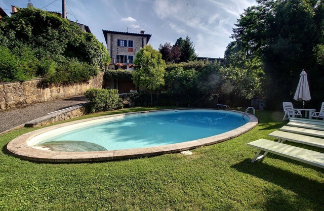 Preciosa casa de vacaciones privada con piscina privada, WIFI, TV, cerca de Greve In Chianti
