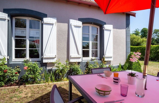 Maravillosa casa de vacaciones privada para 4 personas con TV, terraza y aparcamiento