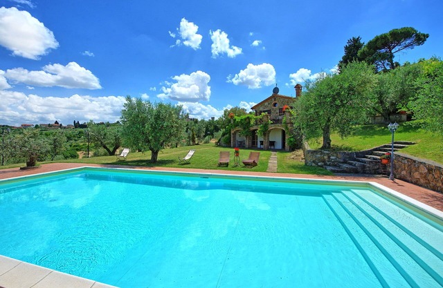 Casa de vacaciones privada con piscina privada, A/C, WIFI, TV, patio, vista panorámica
