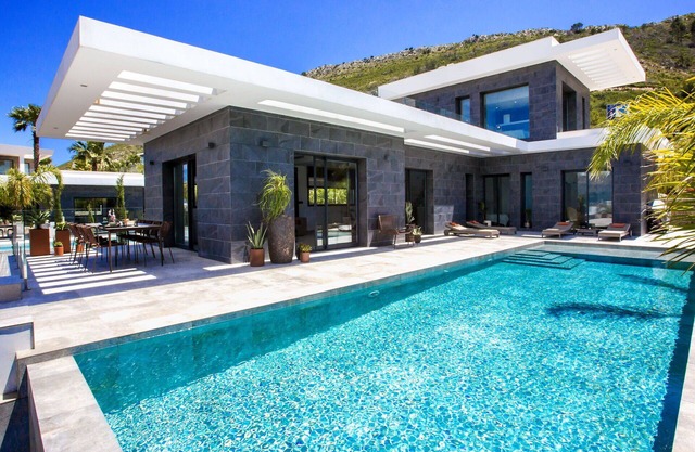 Casa de vacaciones privada con WIFI, A/C, piscina privada, TV, patio, vista panorámica