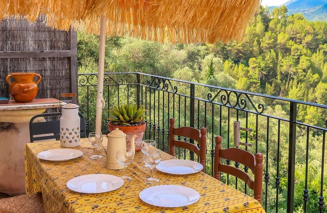 Casa de vacaciones privada con TV, balcón, mascotas permitida, vista panorámica, aparcamiento