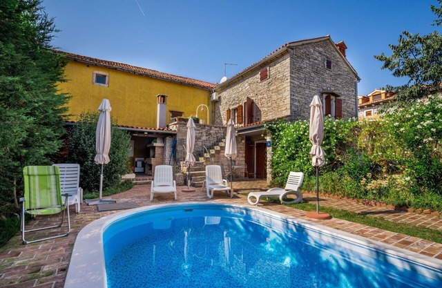 Casa de vacaciones con piscina privada, A/C, WIFI, TV, terraza, vista panorámica, aparcamiento