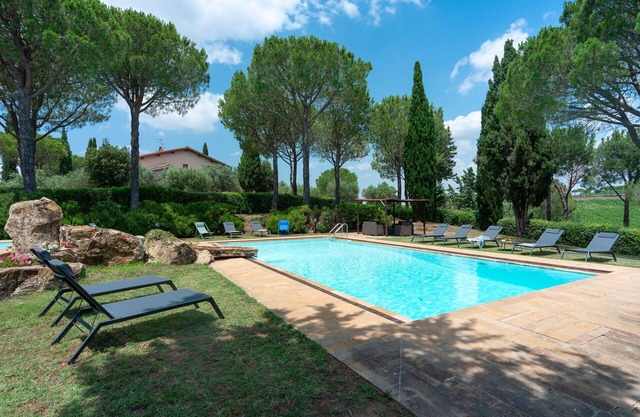 Casa de vacaciones con WIFI, jacuzzi, piscina privada, A/C, sauna, terraza, vista panorámica