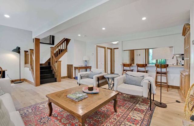 Wood Burning Fireplace, Pet-Friendly | Saltbox 11A