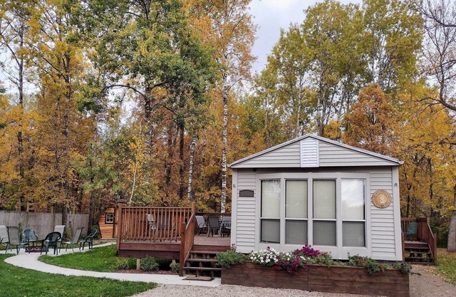 Wooded McGrath Home w/ Sauna Near Soo Line Trail!