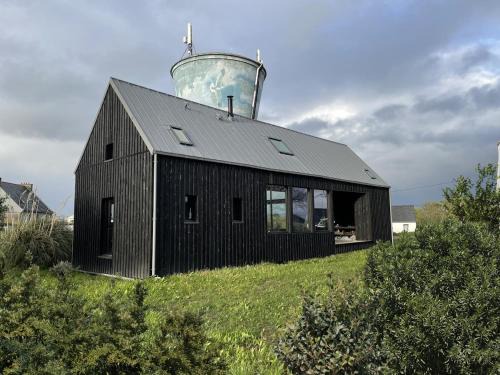 Wooden architect-designed house