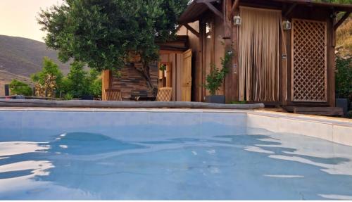 Wooden House at the Mountain-private