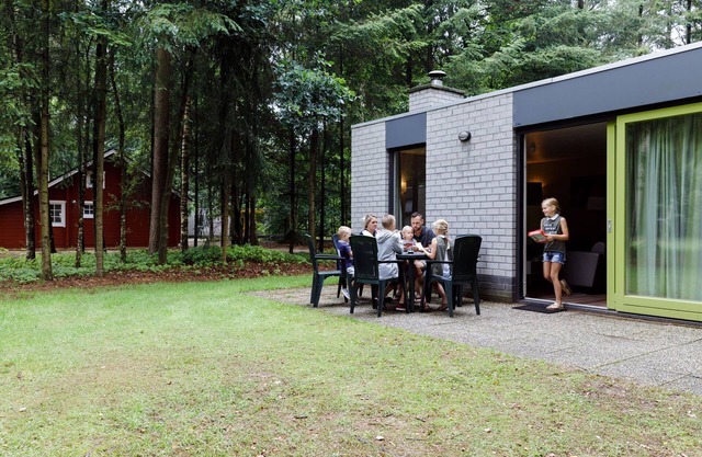 Bungalow Veluwe con acogedora chimenea