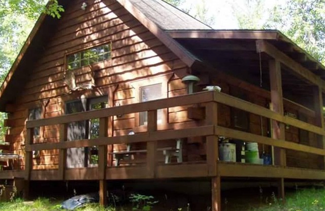 La acogedora cabaña de Woody en el Menominee