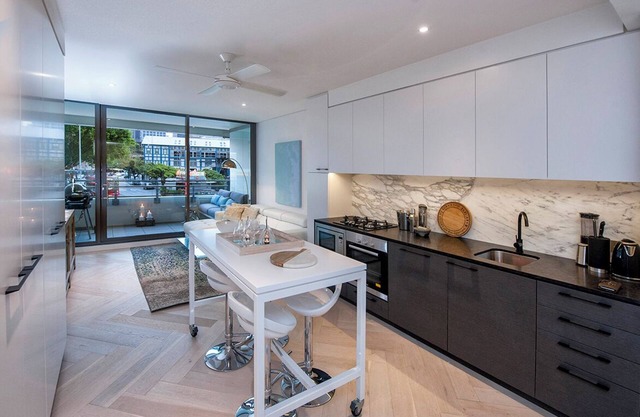 WMLOO - Estudio de lujo con estacionamiento en Woolloomooloo