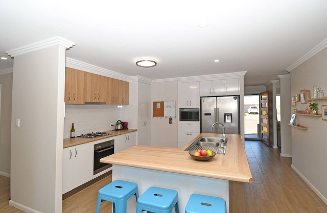 Work Crews or families beautiful modern house