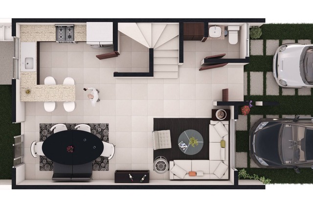 ¿Trabajando en Querétaro? Bonita casa amueblada de 3 dormitorios, excelente ubicación en Jurica