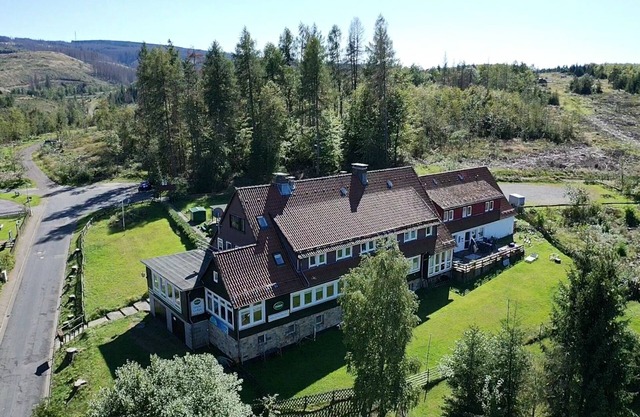 World Lodge with unique, city-inspired rooms, located by the forest