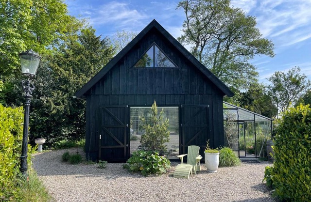 woudlodge met serre en evt prive hottub