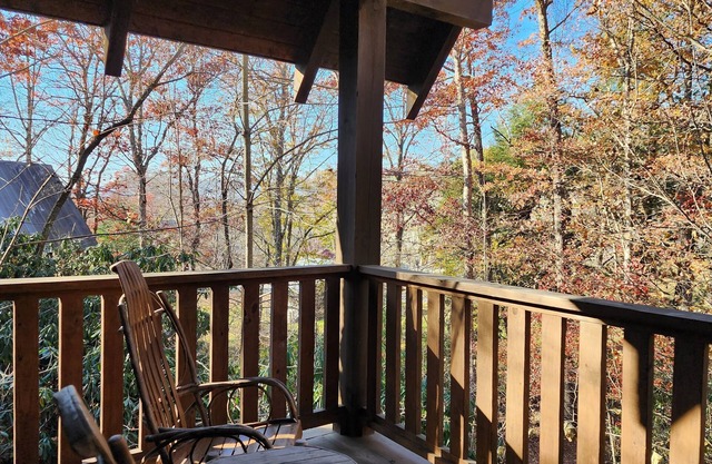 ¡Adorable cabaña en Black Mountain, enclavada en los árboles, con un sentimiento natural! Incluye un pase Biltmore!