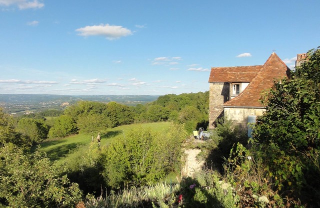 Retiro del escritor, Piedra tranquila granja, Vistas, Antiguo Barns, Jardín de las Rosas