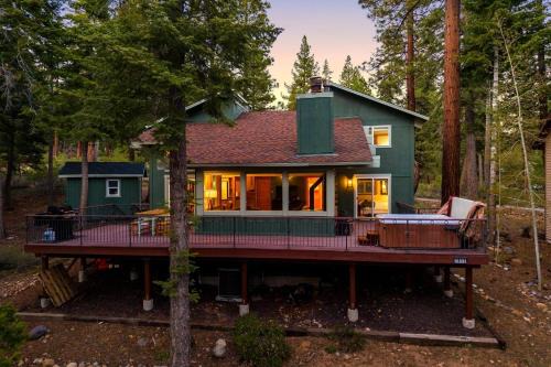 Year-Round Tahoe Escape with Hot Tub Outdoor Dining Timberline Haven by AvantStay